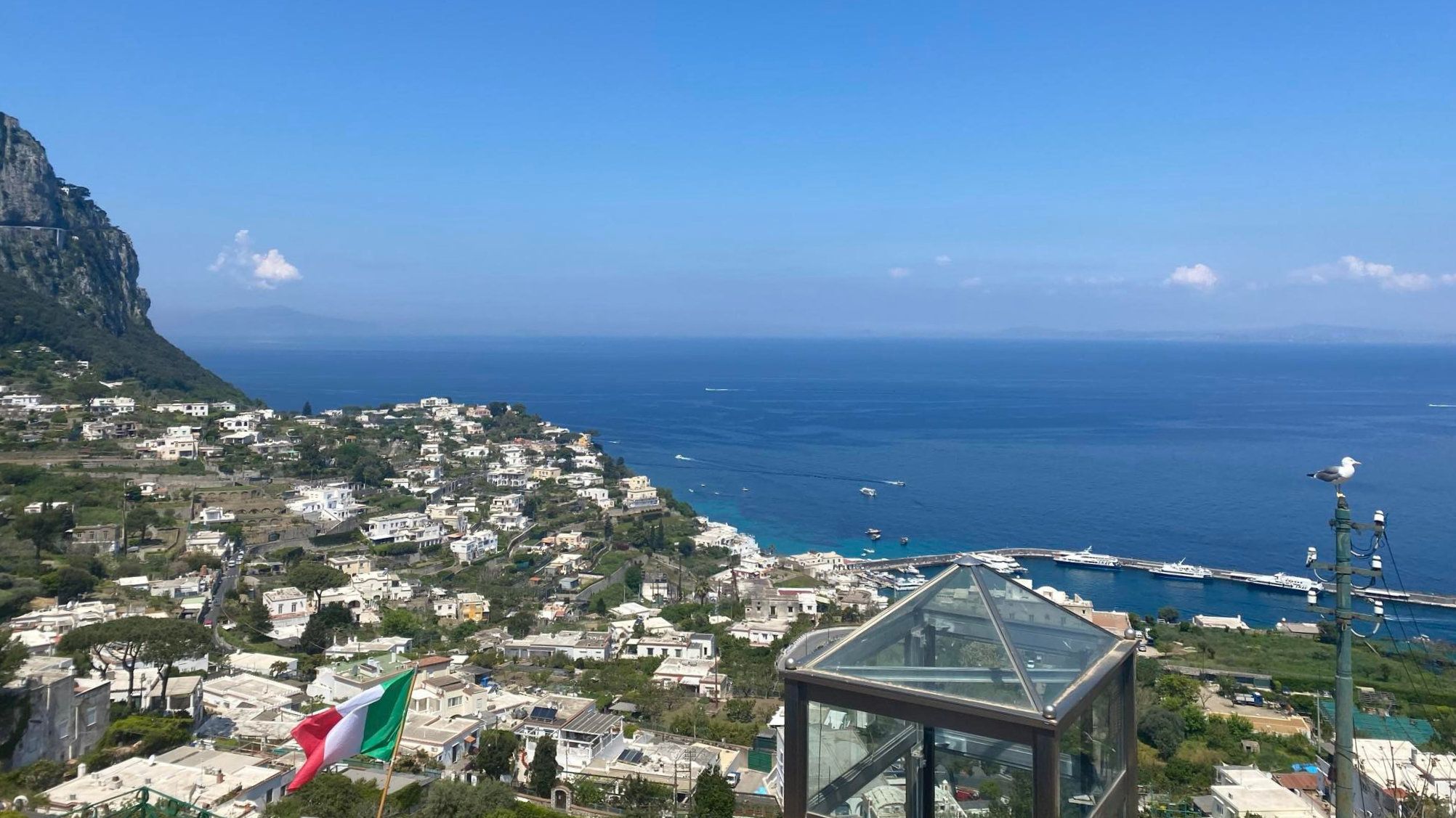 Widok na Marina Grande, Capri