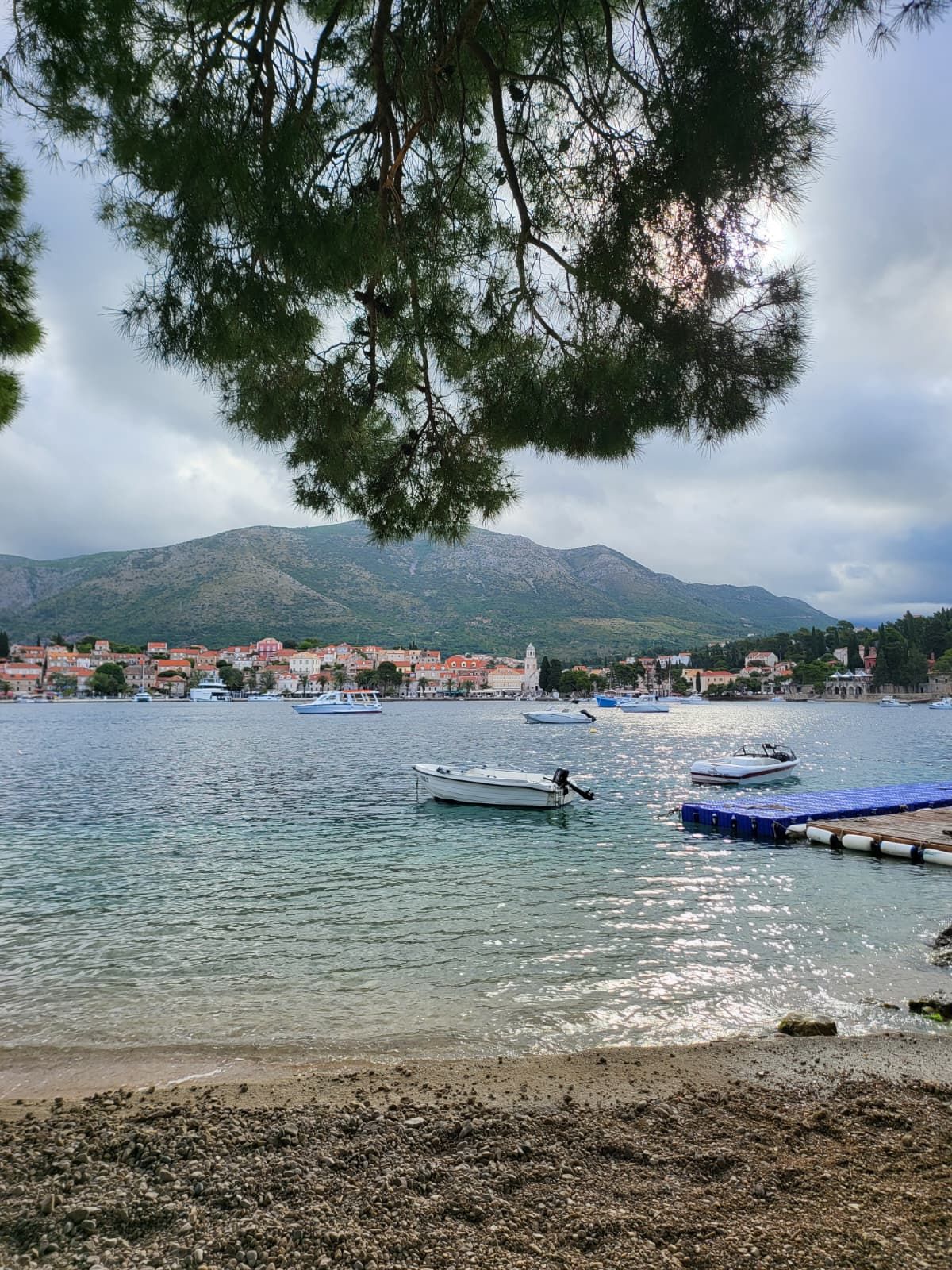 Widok na Cavtat.