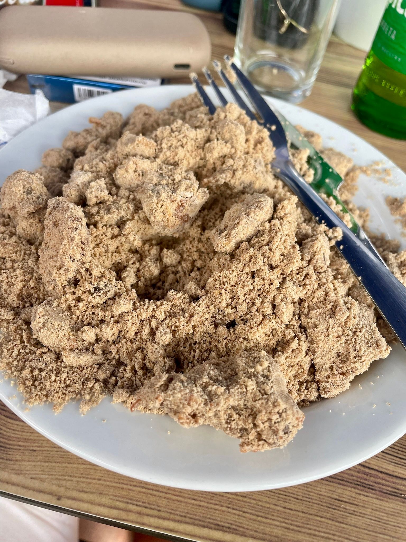 Chicharrones con gofio — czyli piasek na obiad