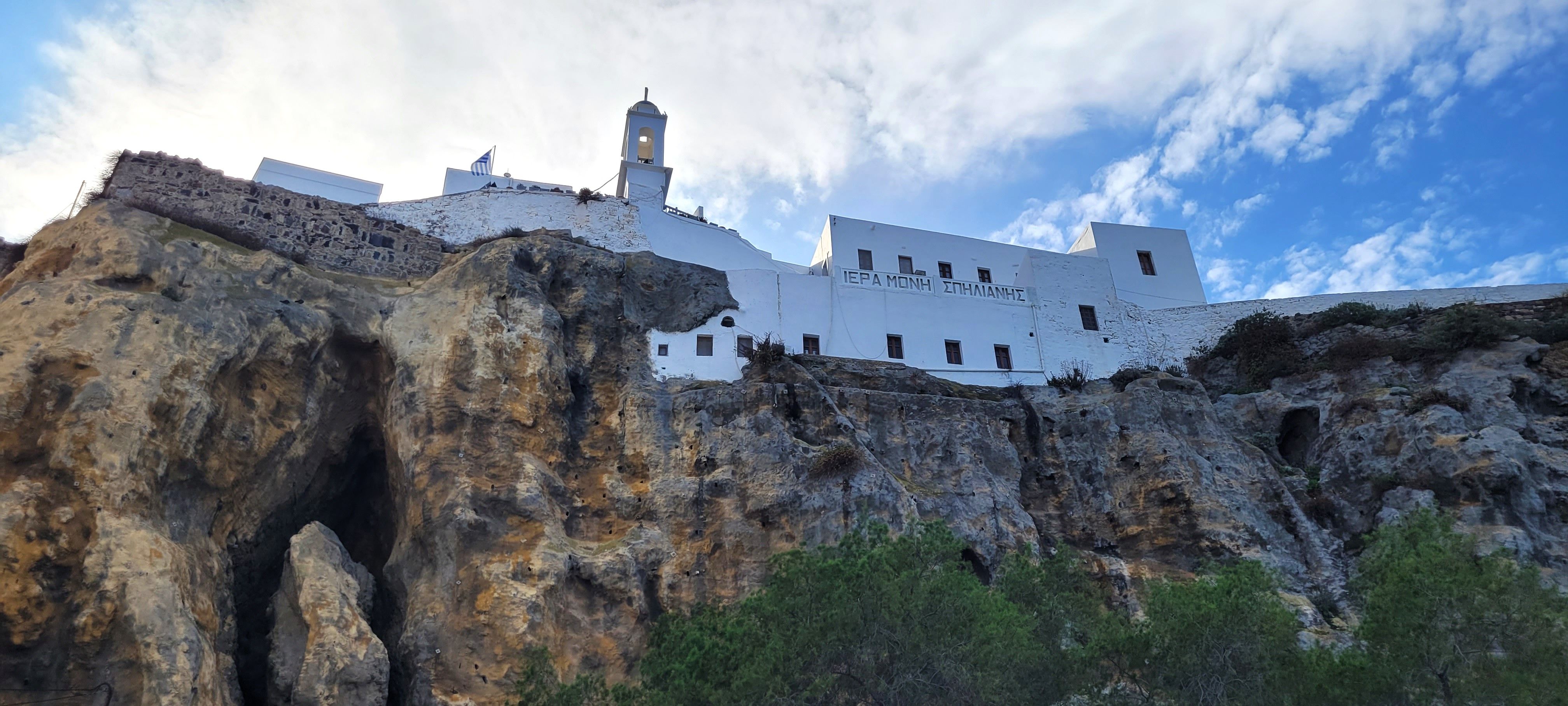 Klasztor Panagia Spiliani. Mandraki, Nisyros.