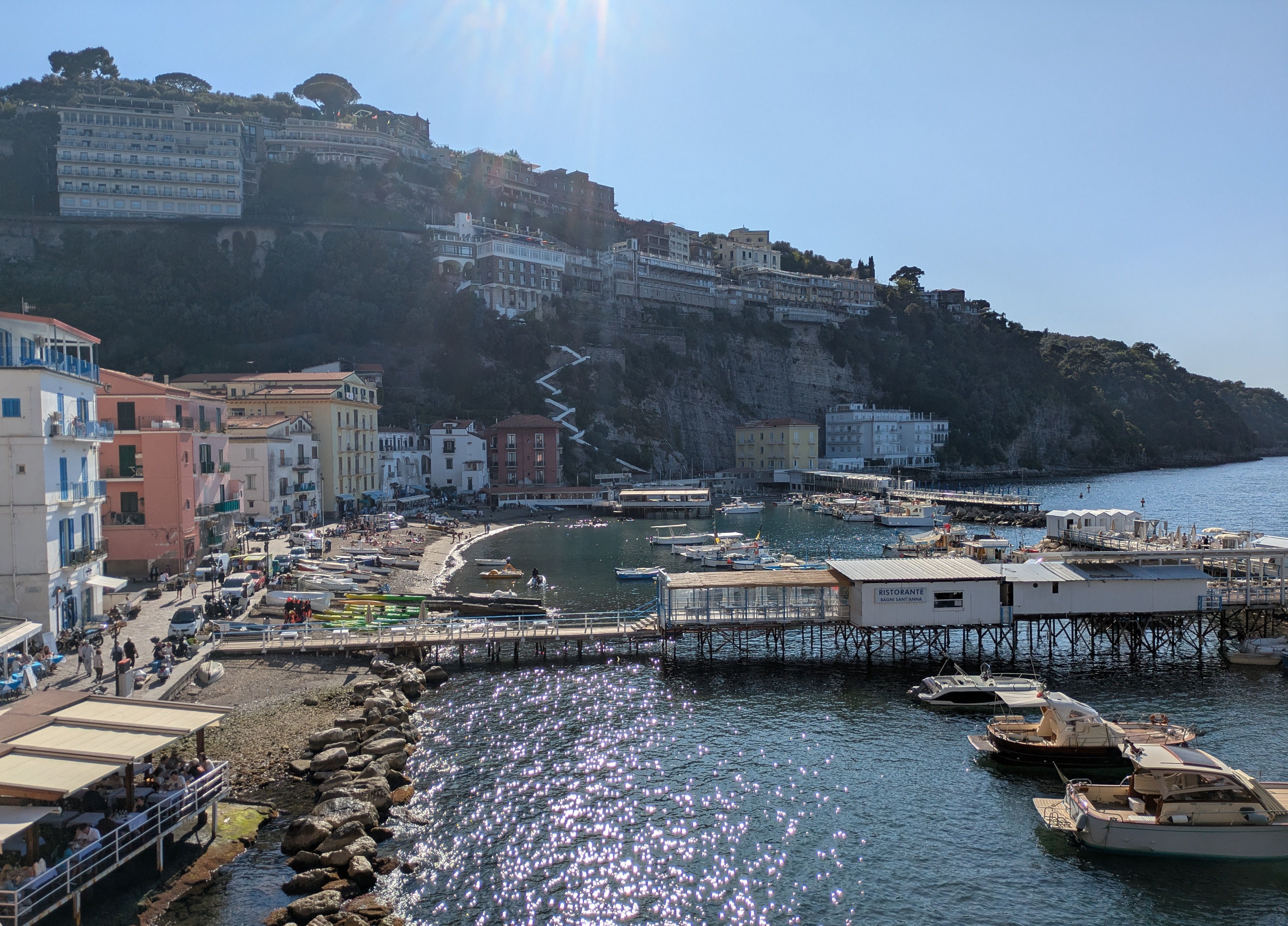 Plaża i kąpielisko w Sorrento