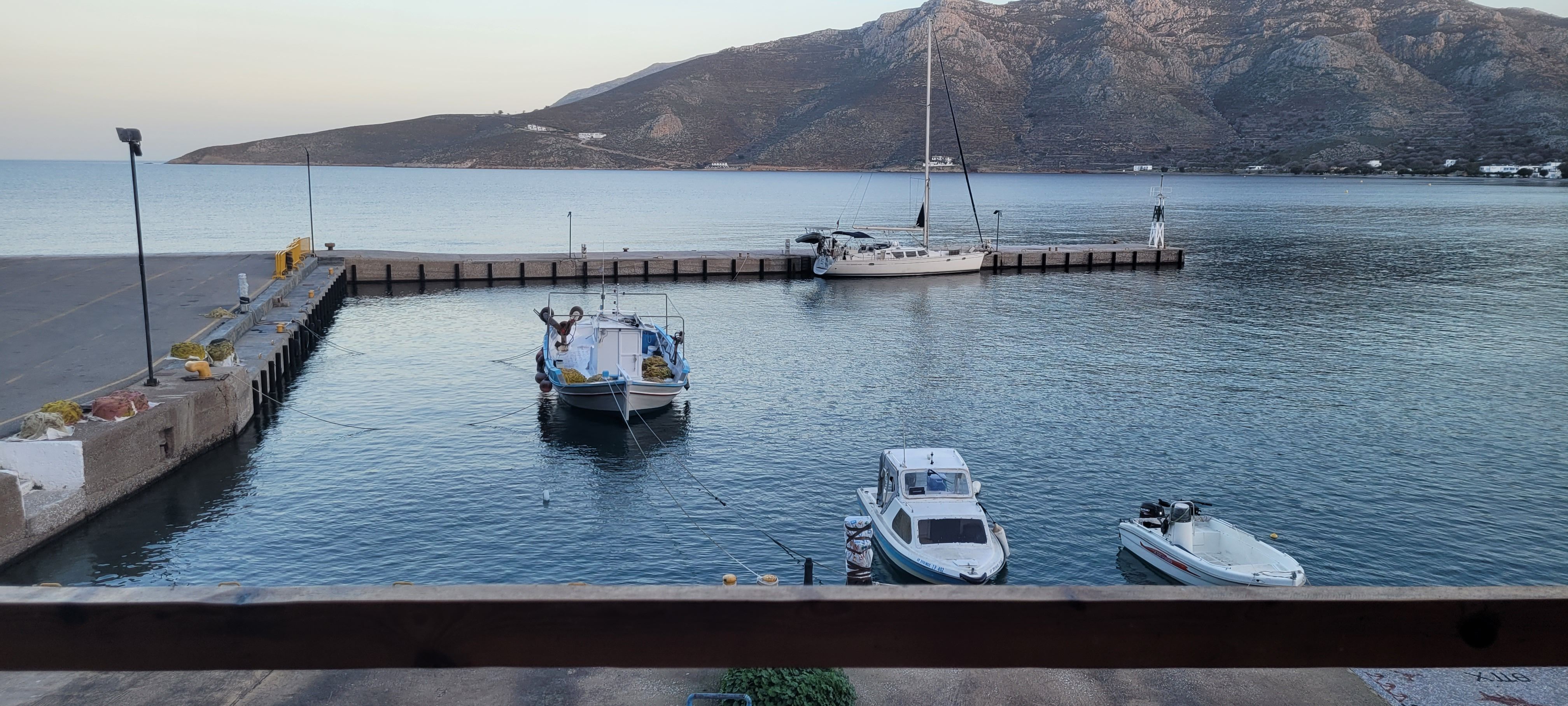 Port Livadia na Tilos.