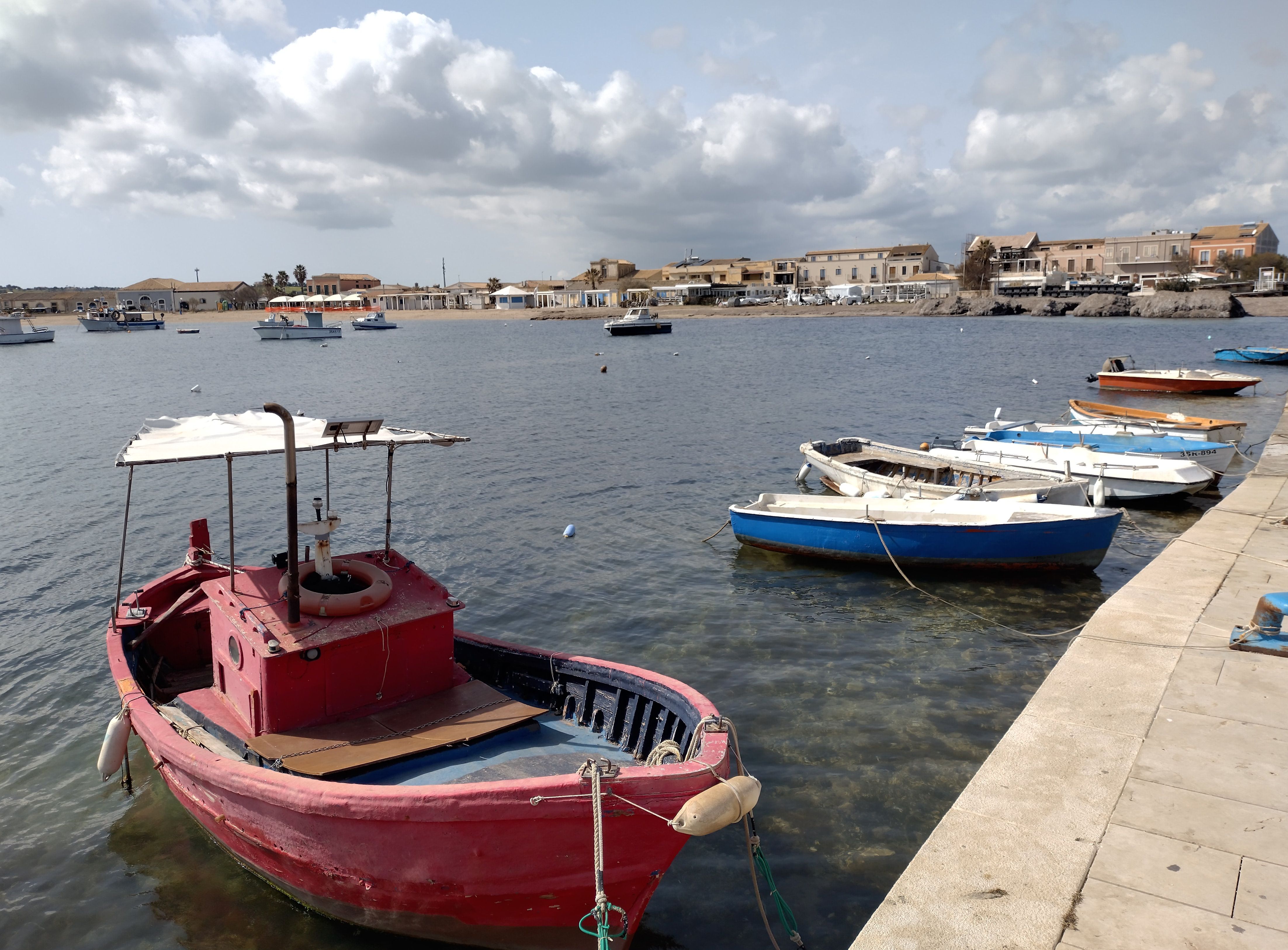 Port rybacki w Marzamemi