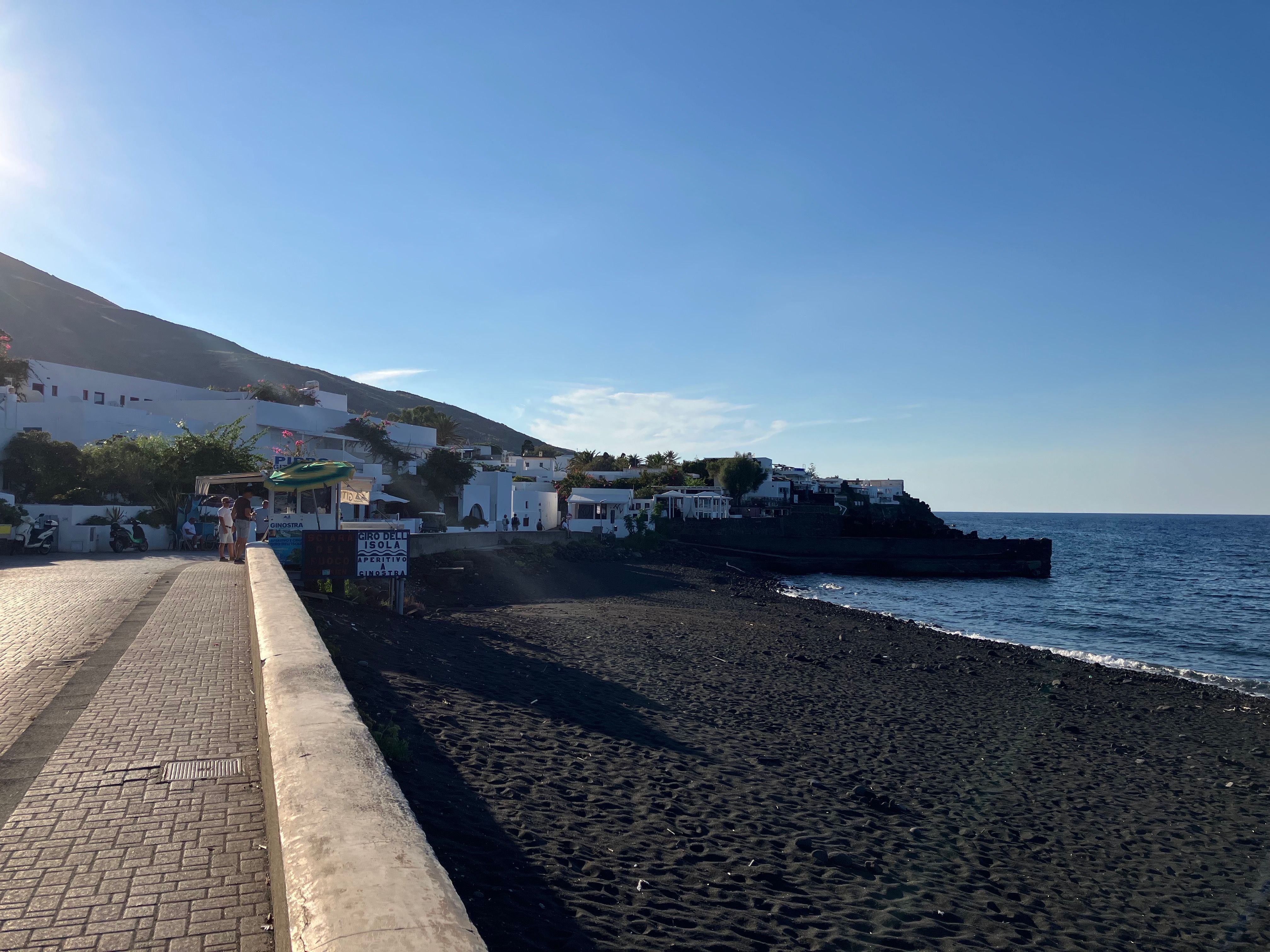Wulkaniczna plaża