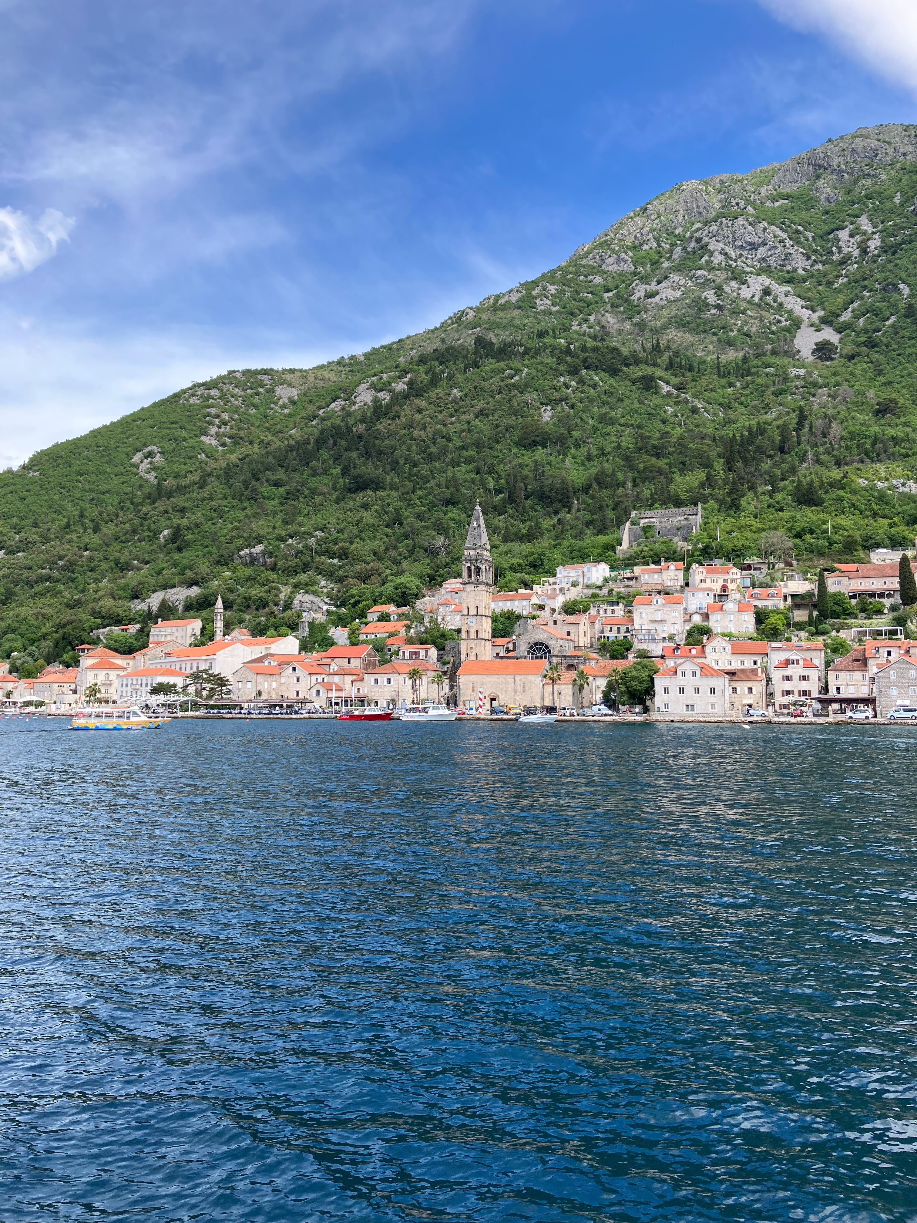 Widok na Perast.